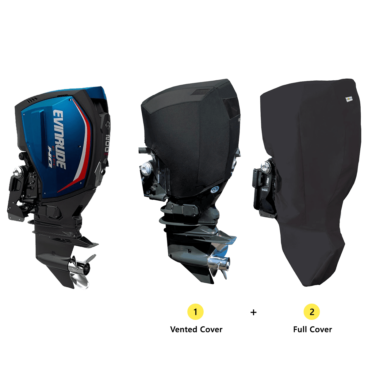 Evinrude G2 V6 2.7L 150Hp 175Hp 200Hp 150H.O Storage Cover (2016>)
