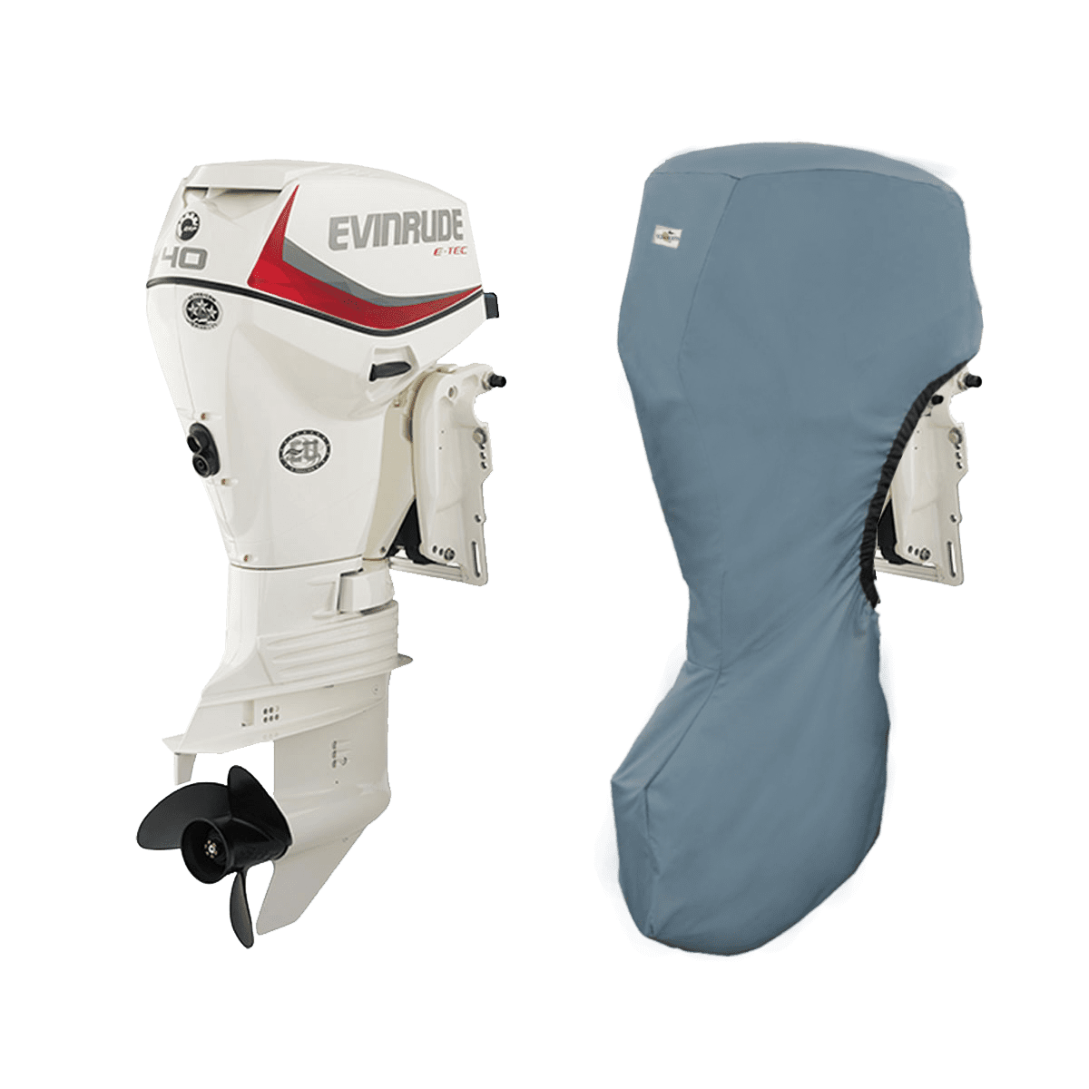 Evinrude E-Tec 2 Cyl 40Hp 50Hp 60Hp Full Cover (L)20In/508mm Leg (2003>)
