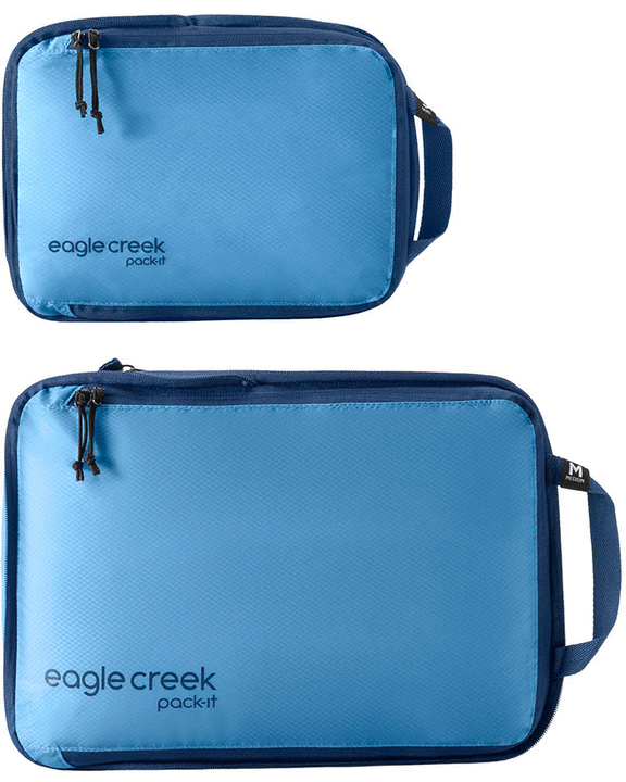 Eagle Creek Pack-It Isolate Compression Cube Set S/M Blue Dawn