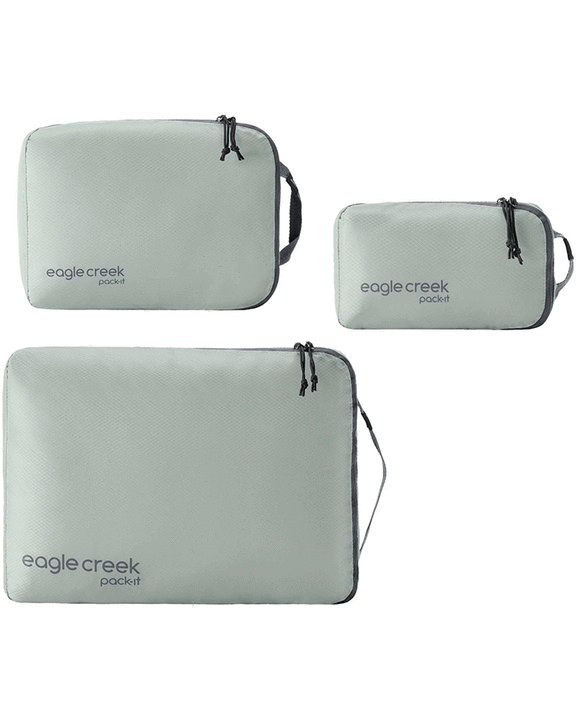 Eagle Creek Pack-It Isolate Cube Set XS/S/M Storm Grey