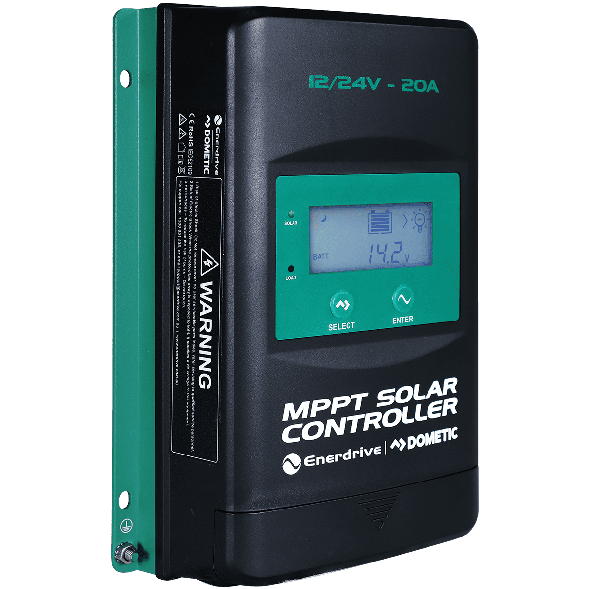 Enerdrive Mppt Solar Controller W/Display - 20Amp 12/24V EN43520