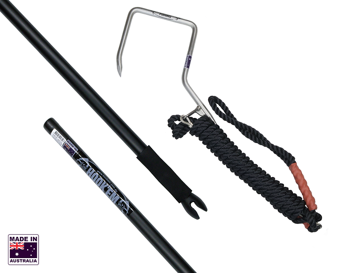 Hookem Diamond Flying Gaff - 13 X 150mm - (6") - 1.6M