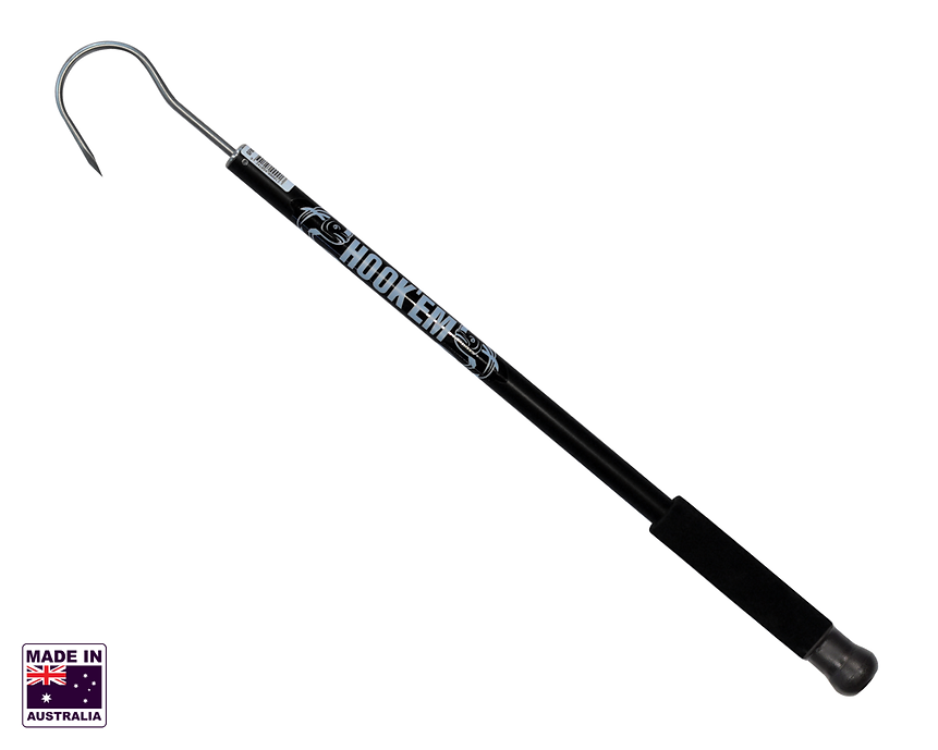 Hookem Light Round Fixed Gaff - 6 X 75mm Stainless Head - 50cm