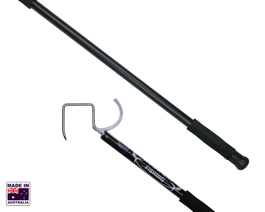 Hookem Light/Medium Diamond Fixed Gaff - 6 X 75mm (3") Stainless Head - 1.2M