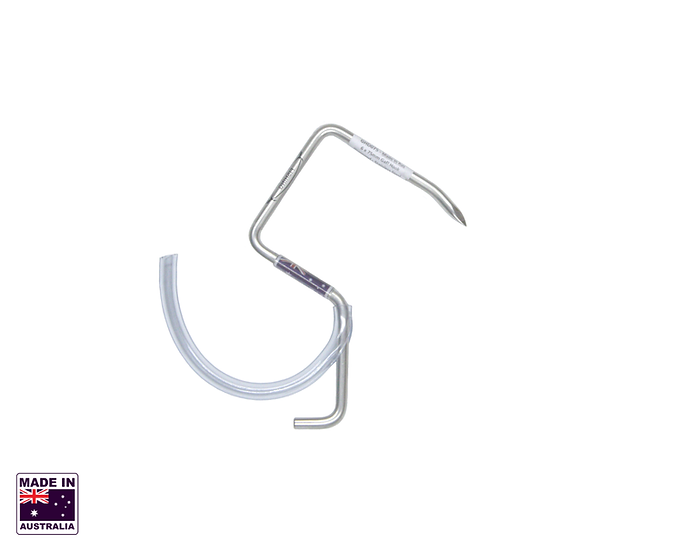 Hookem Diamond Gaff Hook - 6 X 75mm Stainless Steel Head Only