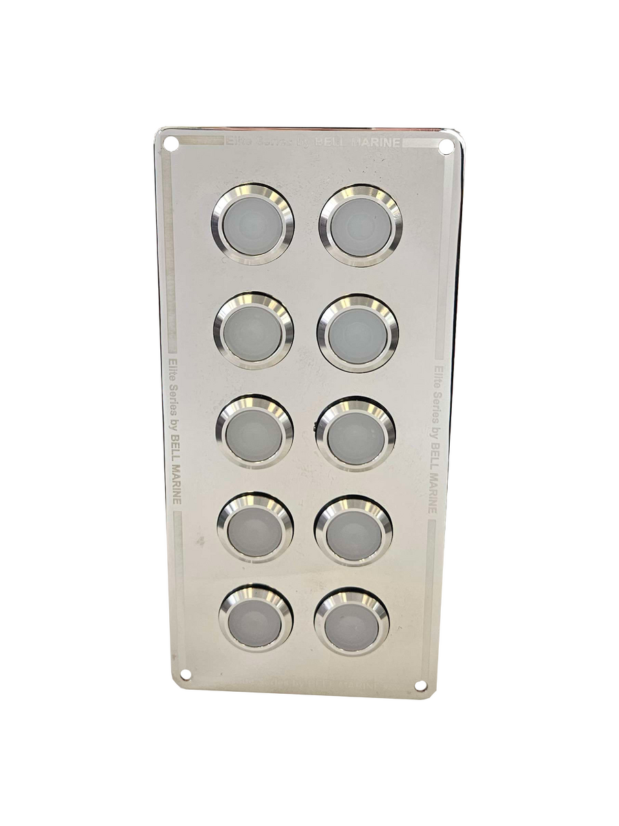 Viper 10 Gang Switch Panel With 20A Backlit Switches | Outback Equipment