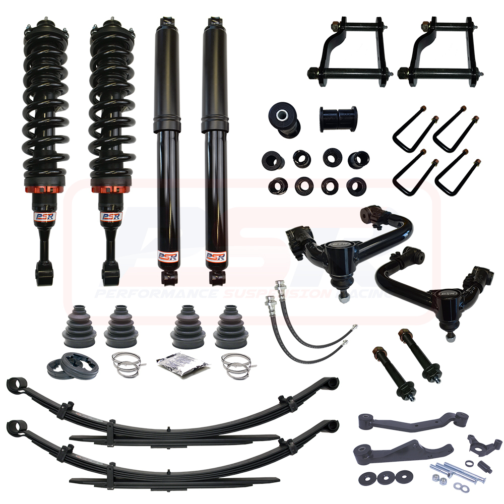 PSR TTG Rear Shock Absorber 630mm Open Small Eye 16mm Bush Ends (MITSUBISHI TRITON ML / MN / MQ / MR ONLY) main image 1