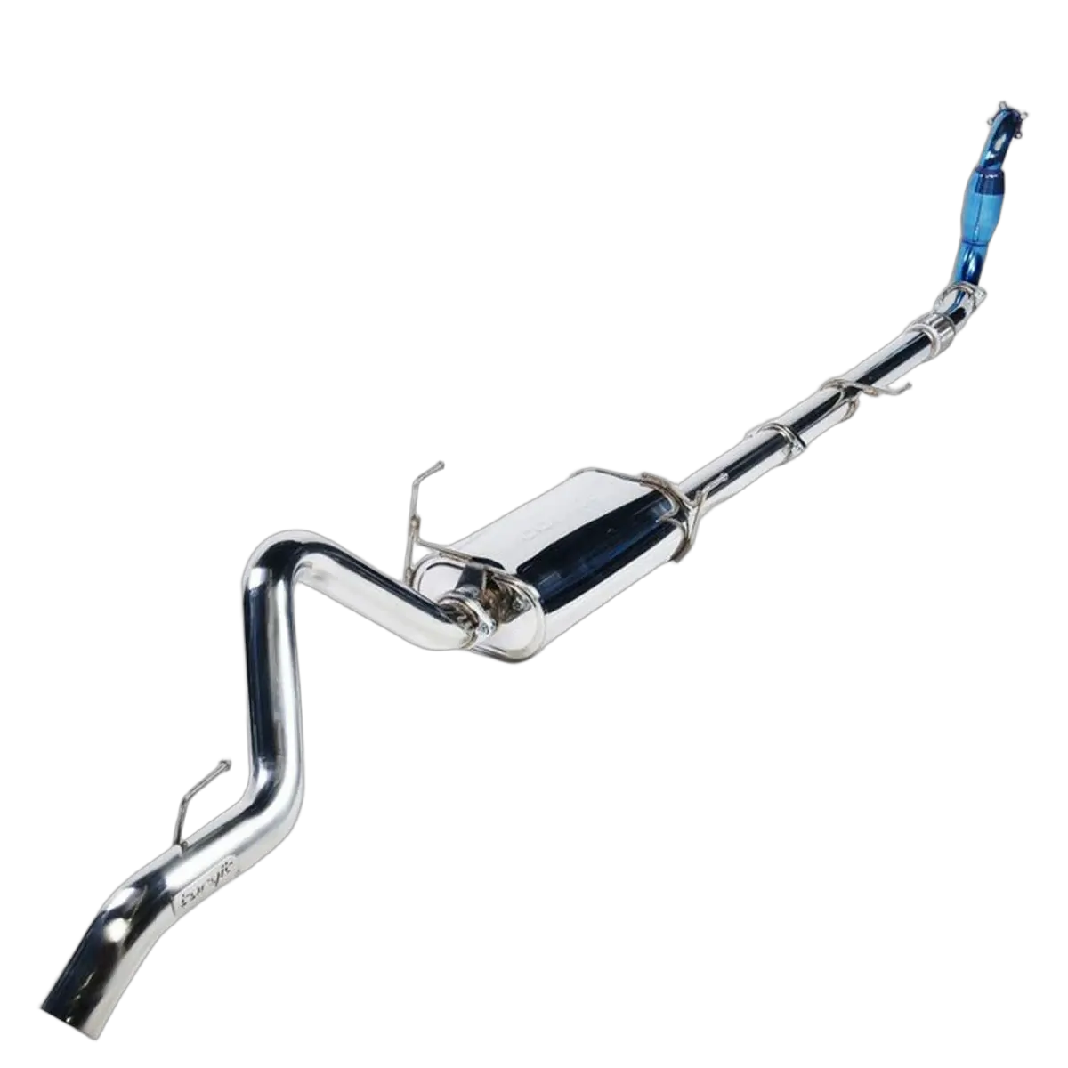 Torqit Stainless Exhaust For Toyota 79 Series 4.5L V8 TD Dual Cab DPF 08/2016-On 3" DPF Back Exhaust