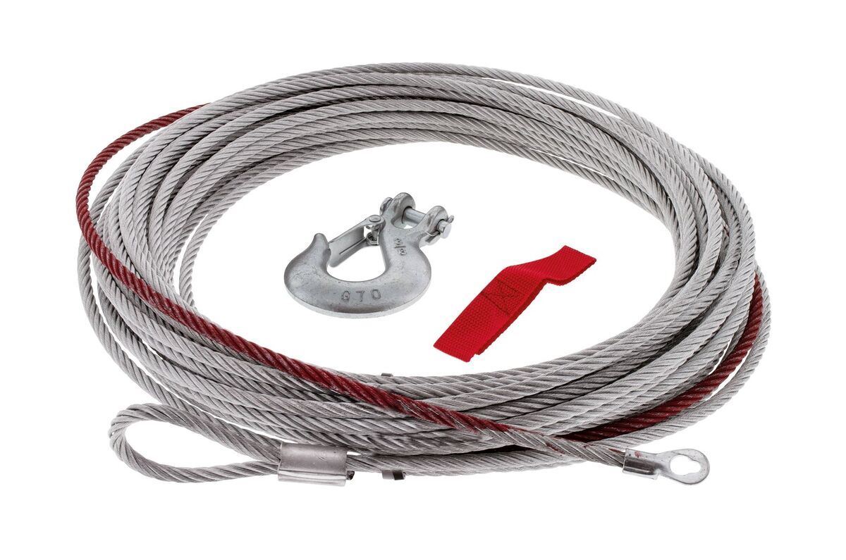 Hulk 4x4 Steel Winch Cable Replacement To Suit 9500Lb 8.33Mm X 28M