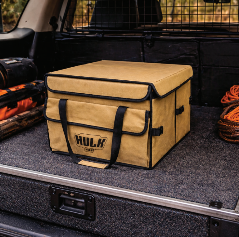 Hulk 4x4 Collapsible Storage Box with Lid - Large