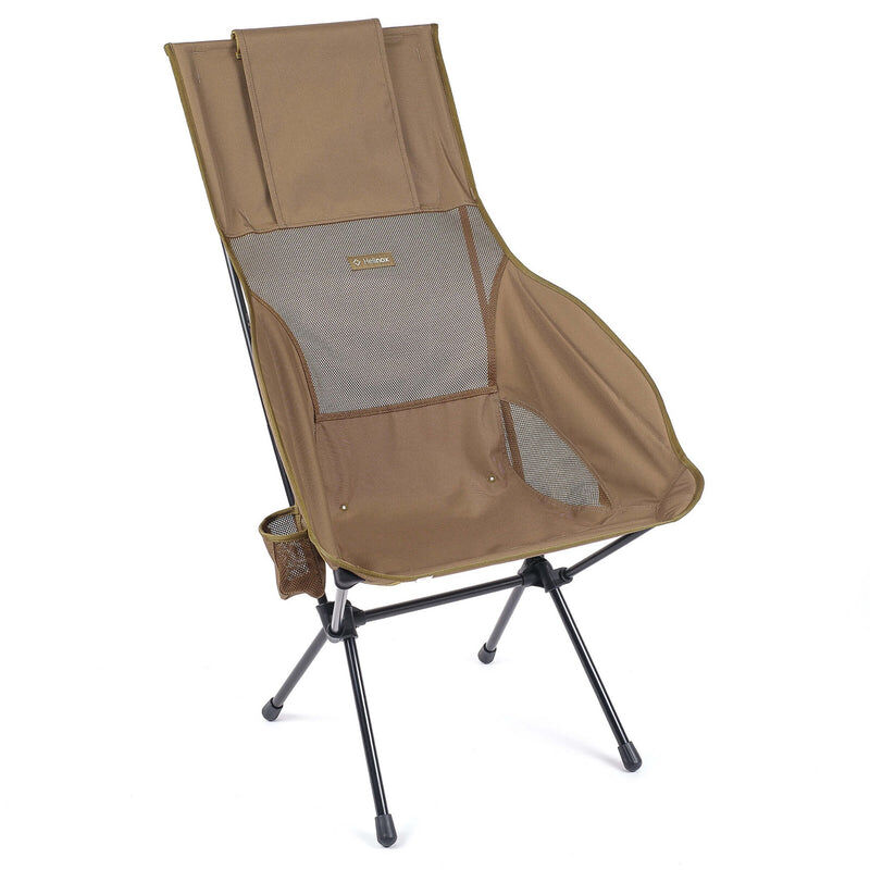HELINOX Savanna Chair Coyote Tan with Black Frame