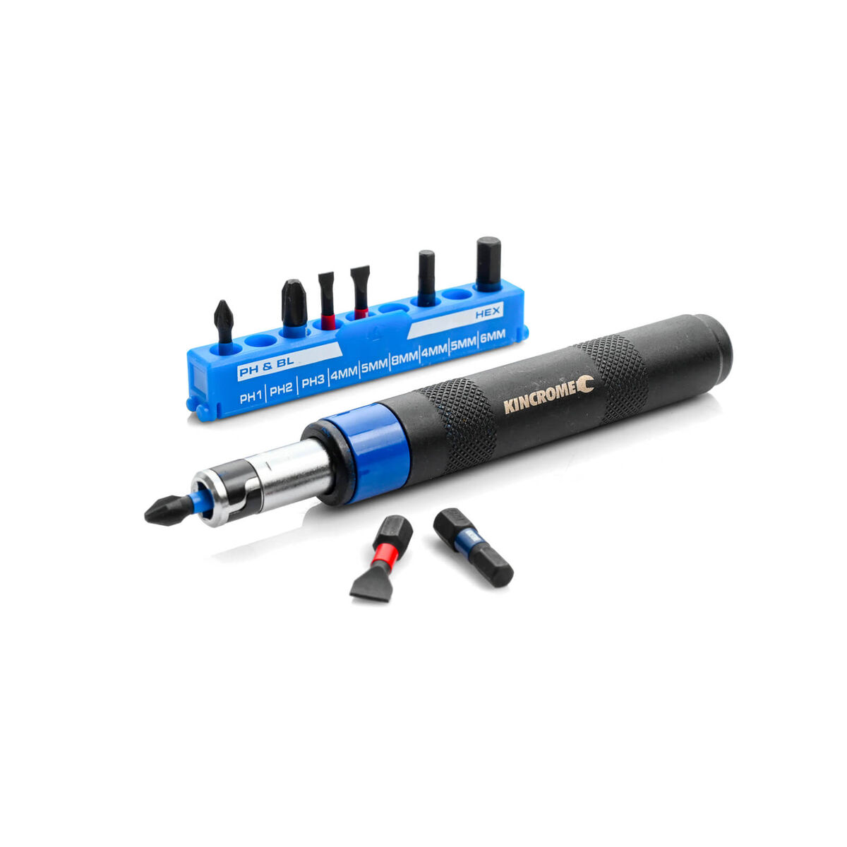 Kincrome Micro Impact Driver Set 1/4" Drive 10 Piece