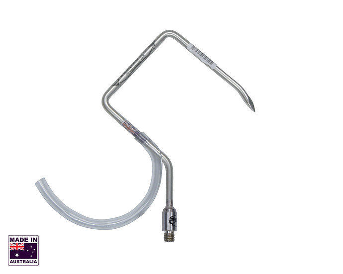 Hookem Interchangeable Diamond Gaff Head Only 8 X 100mm - Stainless Steel