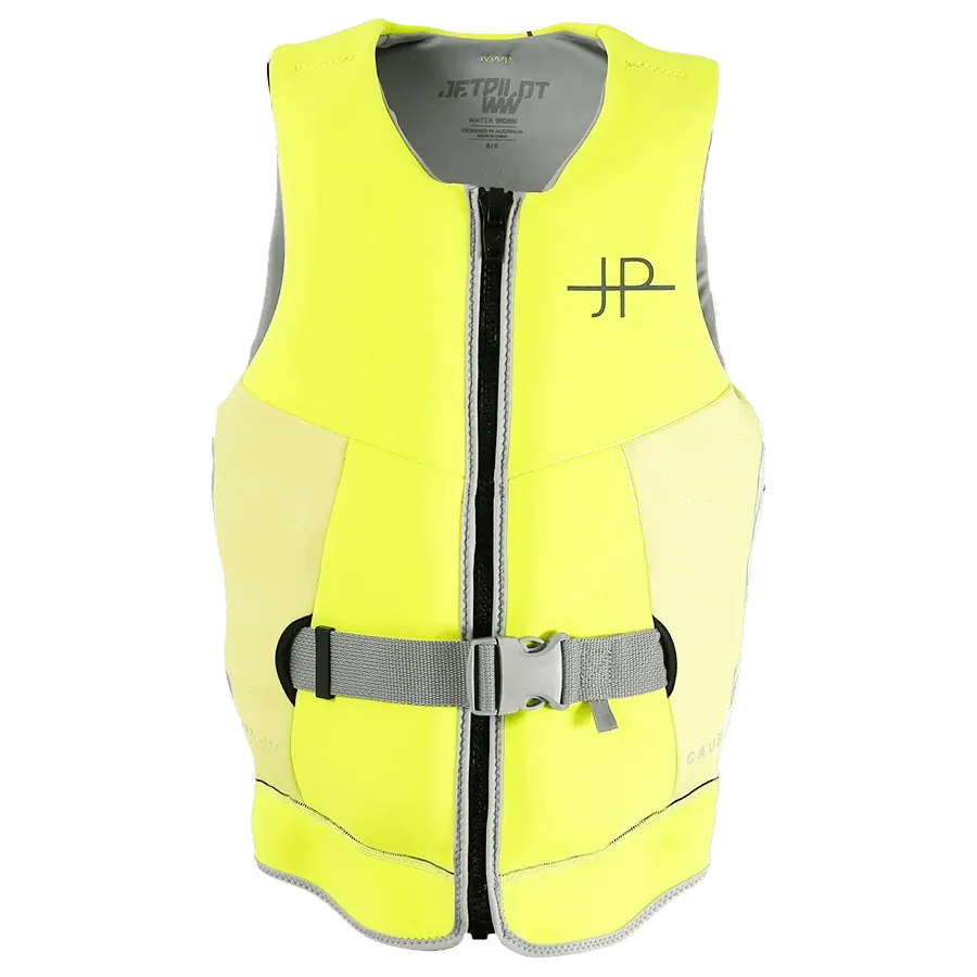 Jetpilot Cause F/E Ladies Neo Life Jacket L50S - Yellow Size 12
