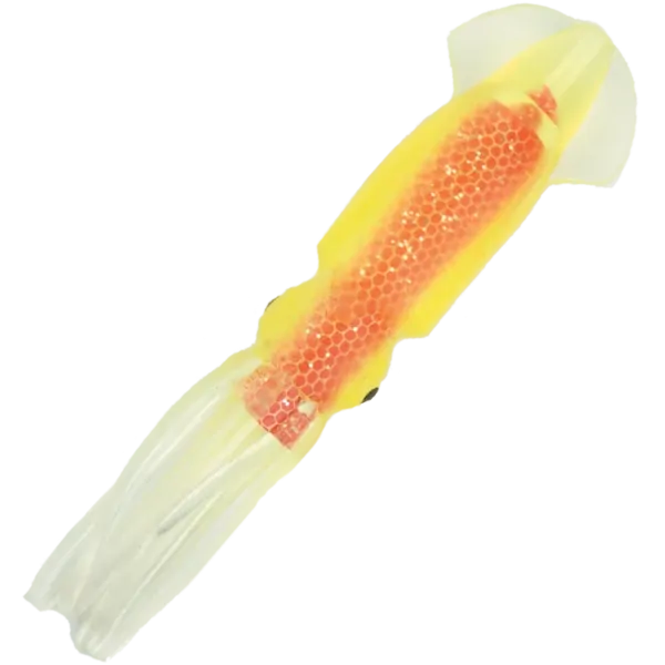 Silstar Jig-EM Squid 13cm #6/0 Motor Oil/Red