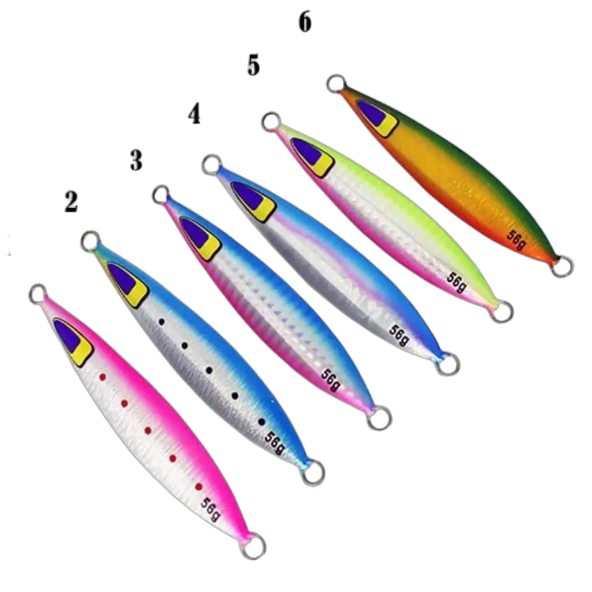 Slow Pitch Jig 56grm Blue/Silver - Bomber (4)