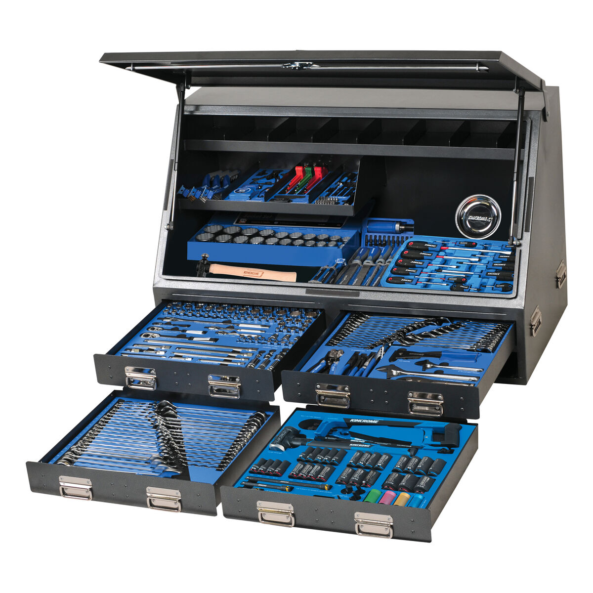 Kincrome Upright Truck Box Tool Kit 385 Piece 4 Drawer (47")