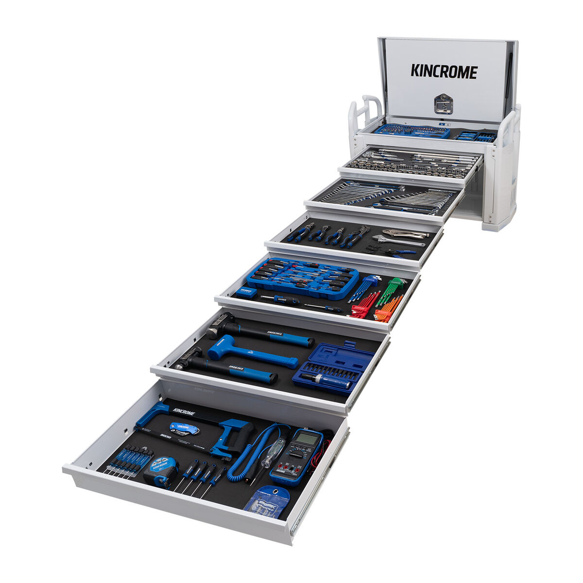 Kincrome OFF-ROAD Field Service Kit 426 Piece 6 Drawer (39") White