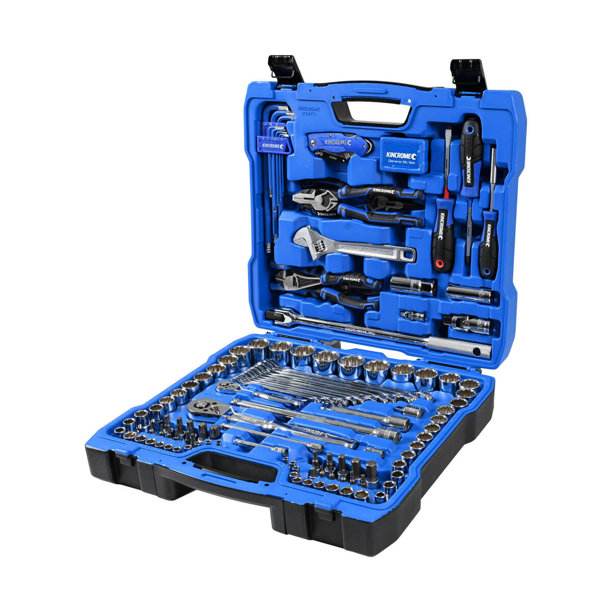 Kincrome Portable Tool Kit 150 Piece 1/4" & 1/2" Drive - Metric & Imperial