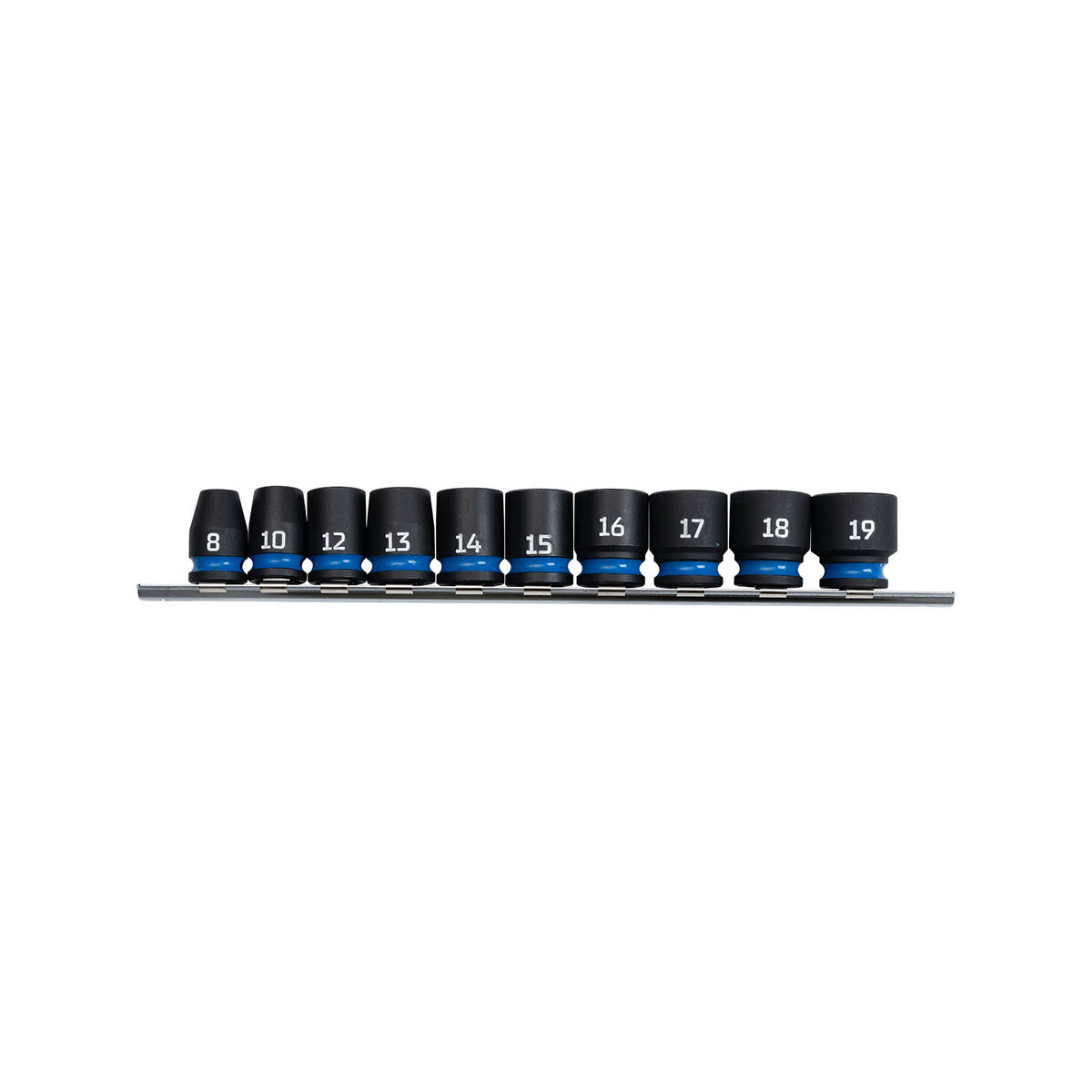 Kincrome Impact Socket Rail 10 Piece 3/8" Drive - Metric