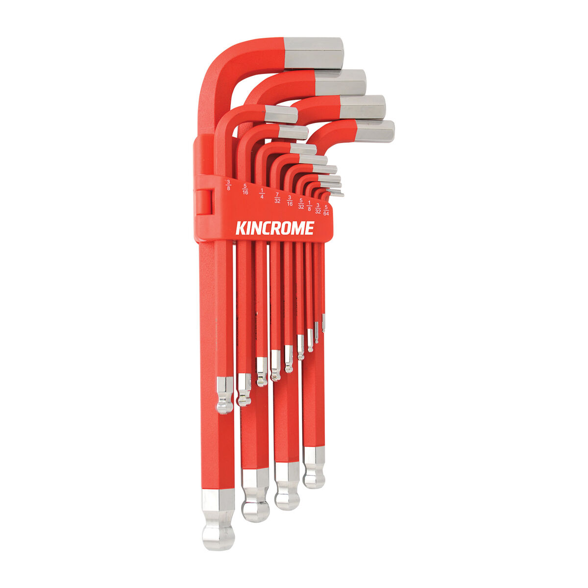 Kincrome Ball Point Jumbo Key Wrench Set 13 Piece Imperial