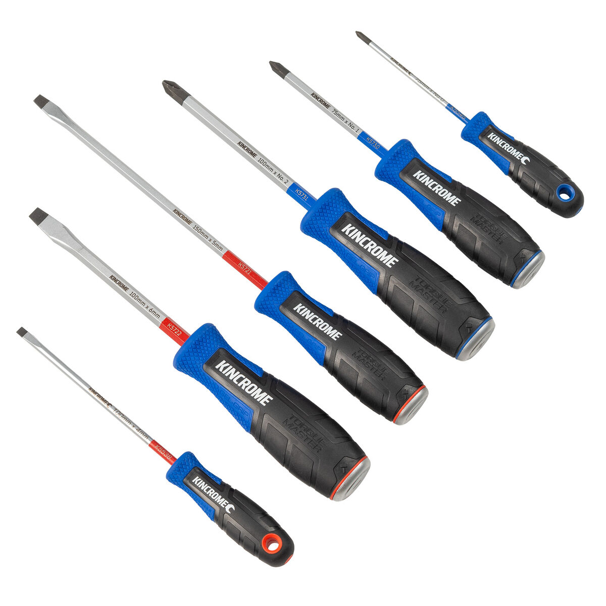 Kincrome 6P Thru Tang Set Screwdriver Torquemaster