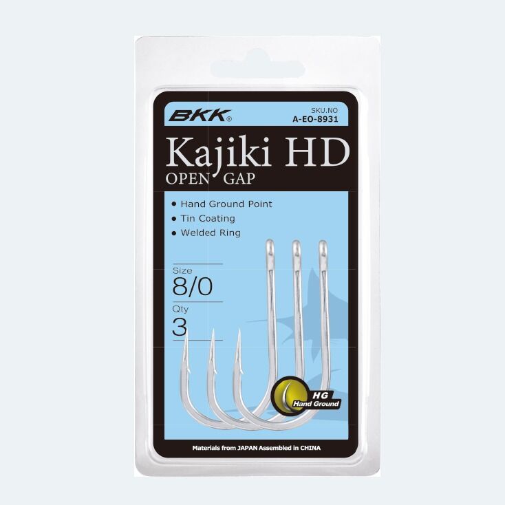 BKK Kajiki HD Open Gap Trolling - 9/0 - 3 Per Pack