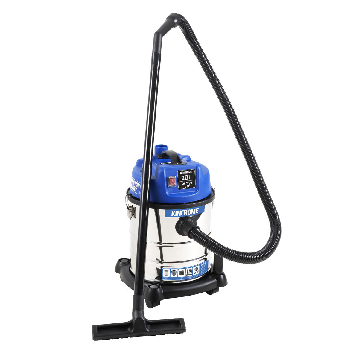 Kincrome 240V Wet & Dry Garage Vacuum 20L / 1250W