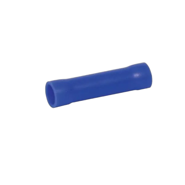 KT Accessories Terminals, Butt Splice, Blue, Seamless Tube
