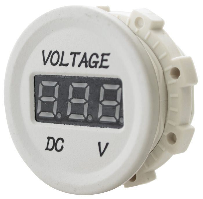 White Voltmeter With Standard