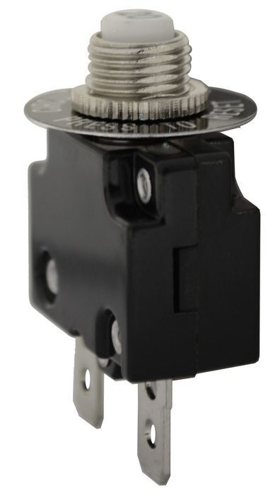 25A Panel Mnt Circuit Breaker 32Vdc Manual Reset