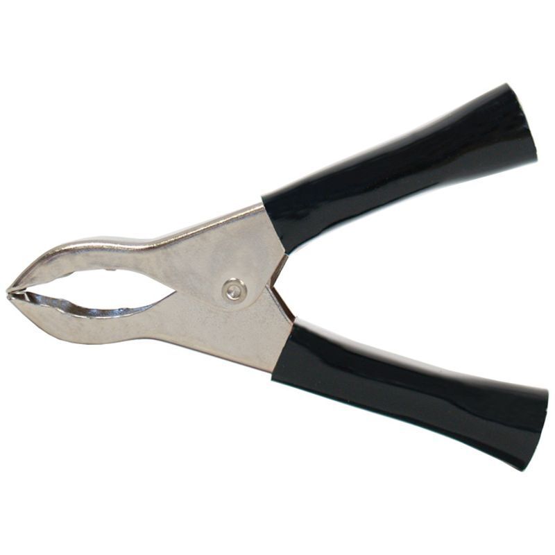 50A Test Lead Clip Neg With Insulated Handles