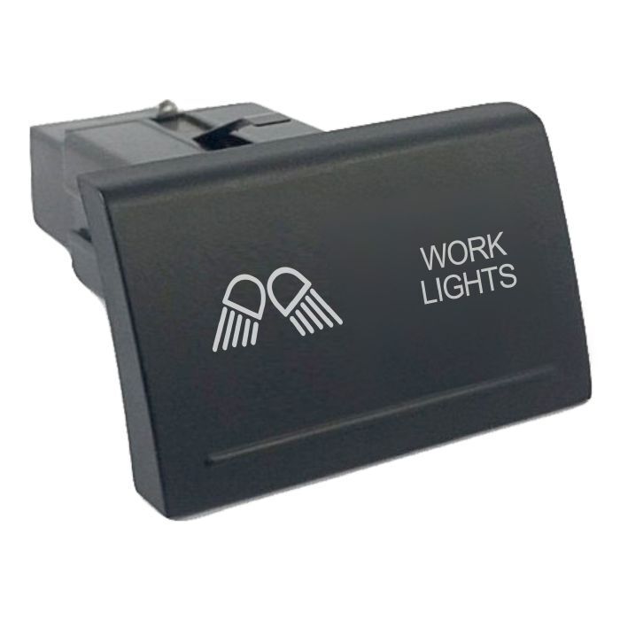Vw Amarok Worklight Switch 22.7X15.8Mm Hole Size Amarok 2012 - 2015 Red Led