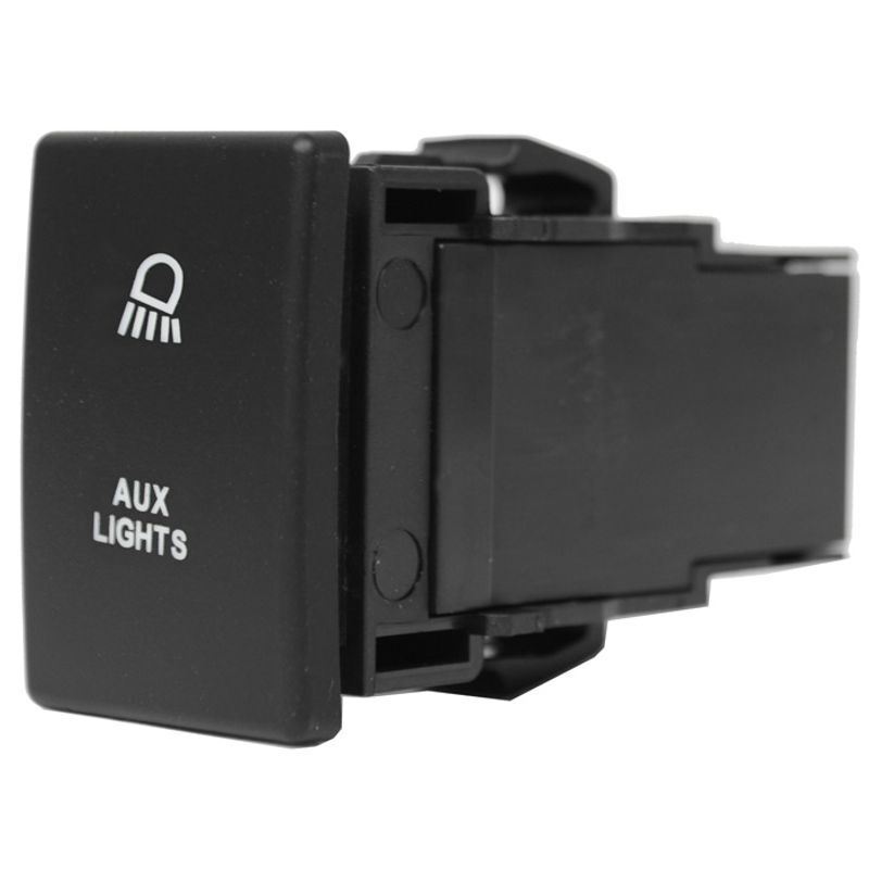 12V Isuzu Dmax Aux Lights Sw Bt-50 D-Max & Mux 2020-On Blue Led 31X20Mm Hole