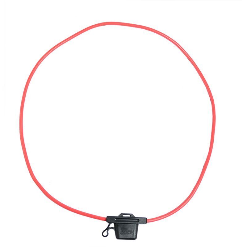 In-Line Blade Fuse Holder 10Pk Weatherproof Cap Long Lead Lead Length 700Mm Looped