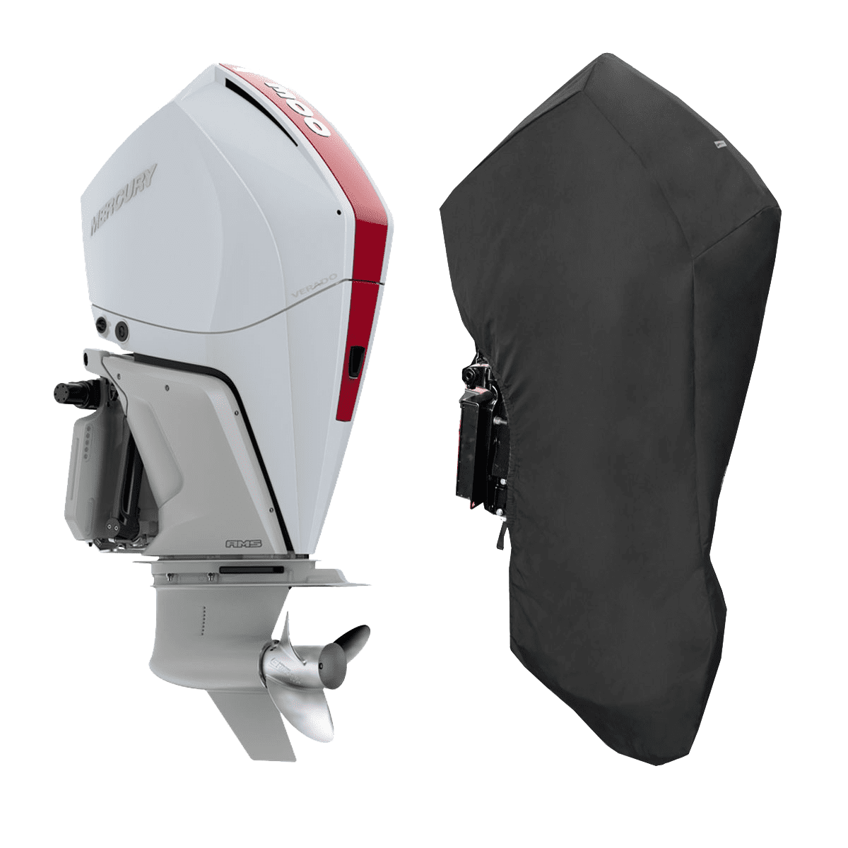 Mercury 4 Stroke V8 4.6L 250Hp 300Hp & 200-300Pro Xs Full Cover (Xl)25In/635mm Leg (2018>)