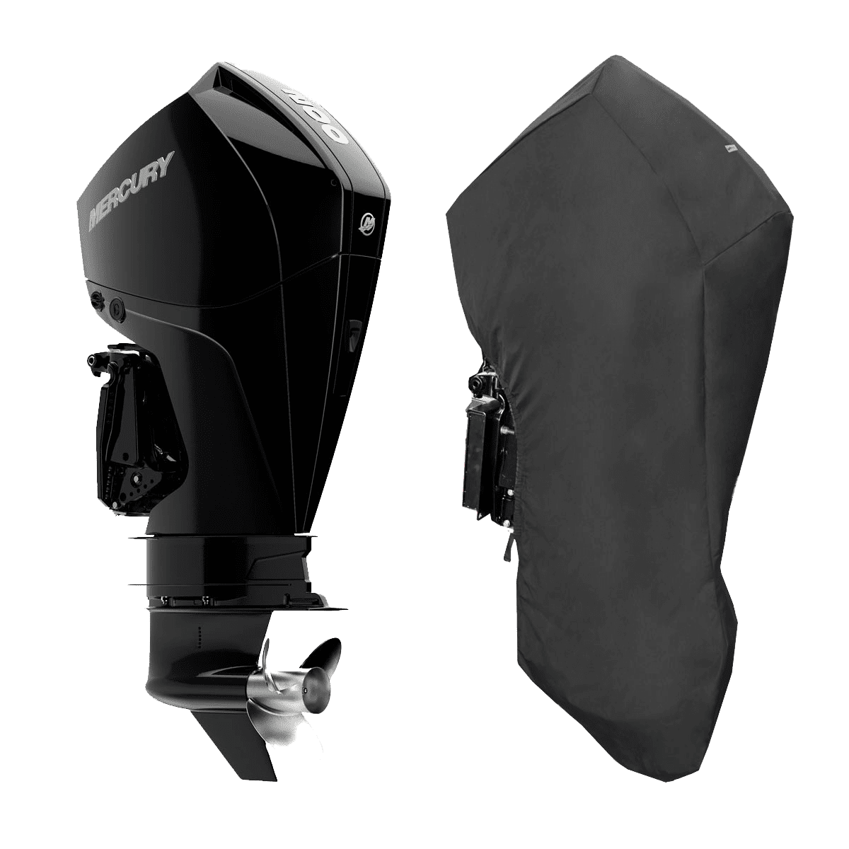 Mercury 4 Stroke V6 3.4L 175Hp 200Hp 225Hp & 175Pro Xs Full Cover (Xxl)30In/762mm Leg (2018>)