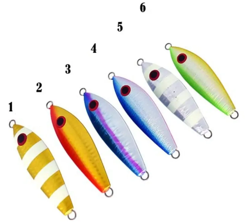 Slow Pitch Jig 80grm Gold/Orange - Big Belly (2)