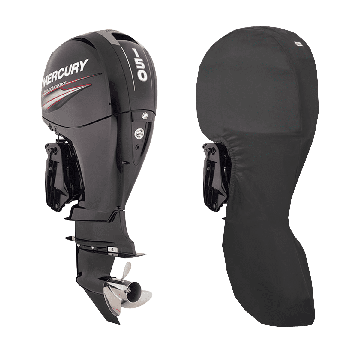 Mercury 4 Stroke 4 Cyl 3.0L 135Hp 150Hp Full Cover (L)20In/508mm Leg (2011>)