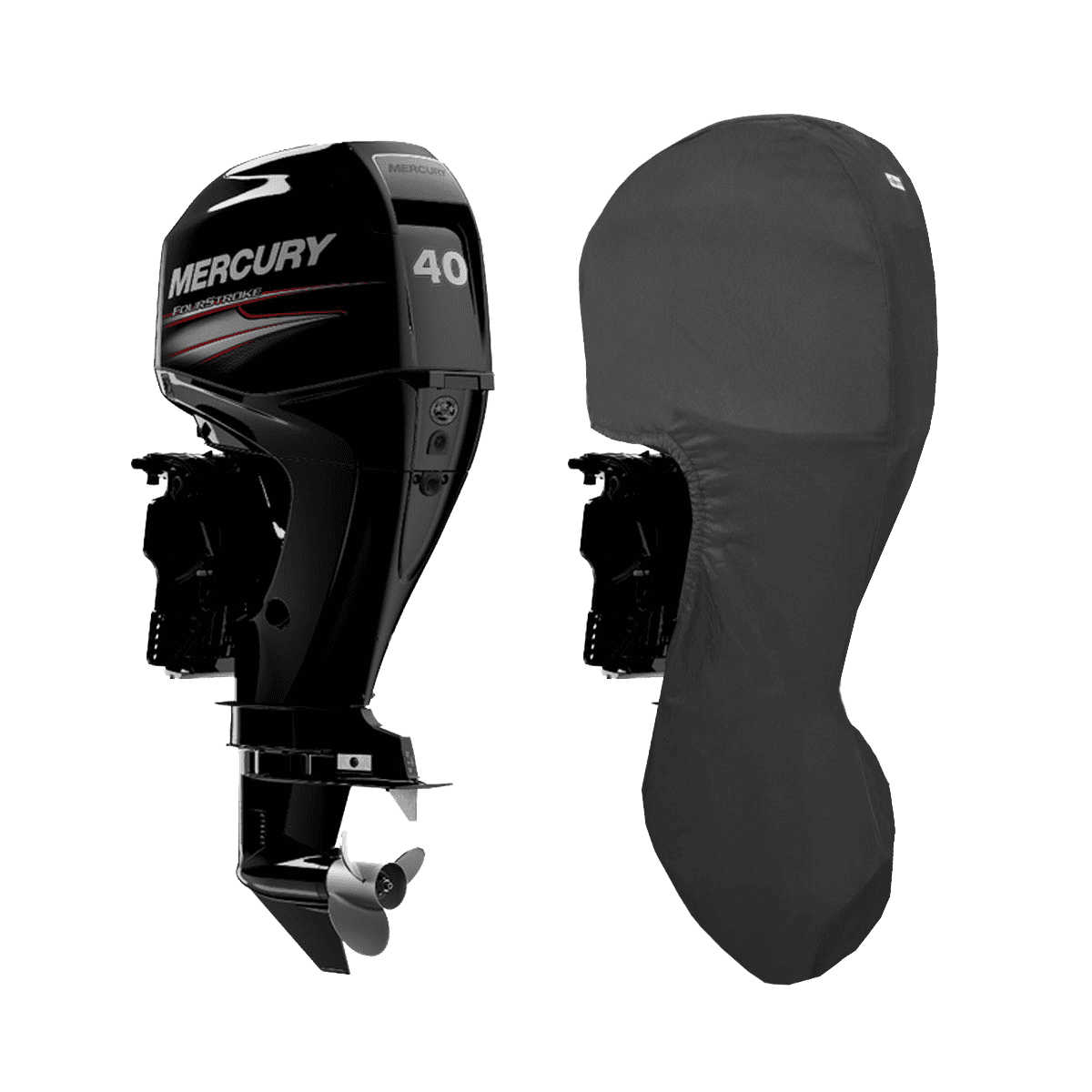 Mercury 4 Stroke 4 Cyl 995Cc 40Hp 50Hp 60Hp Full Cover (L)20In/508mm Leg (2008>)