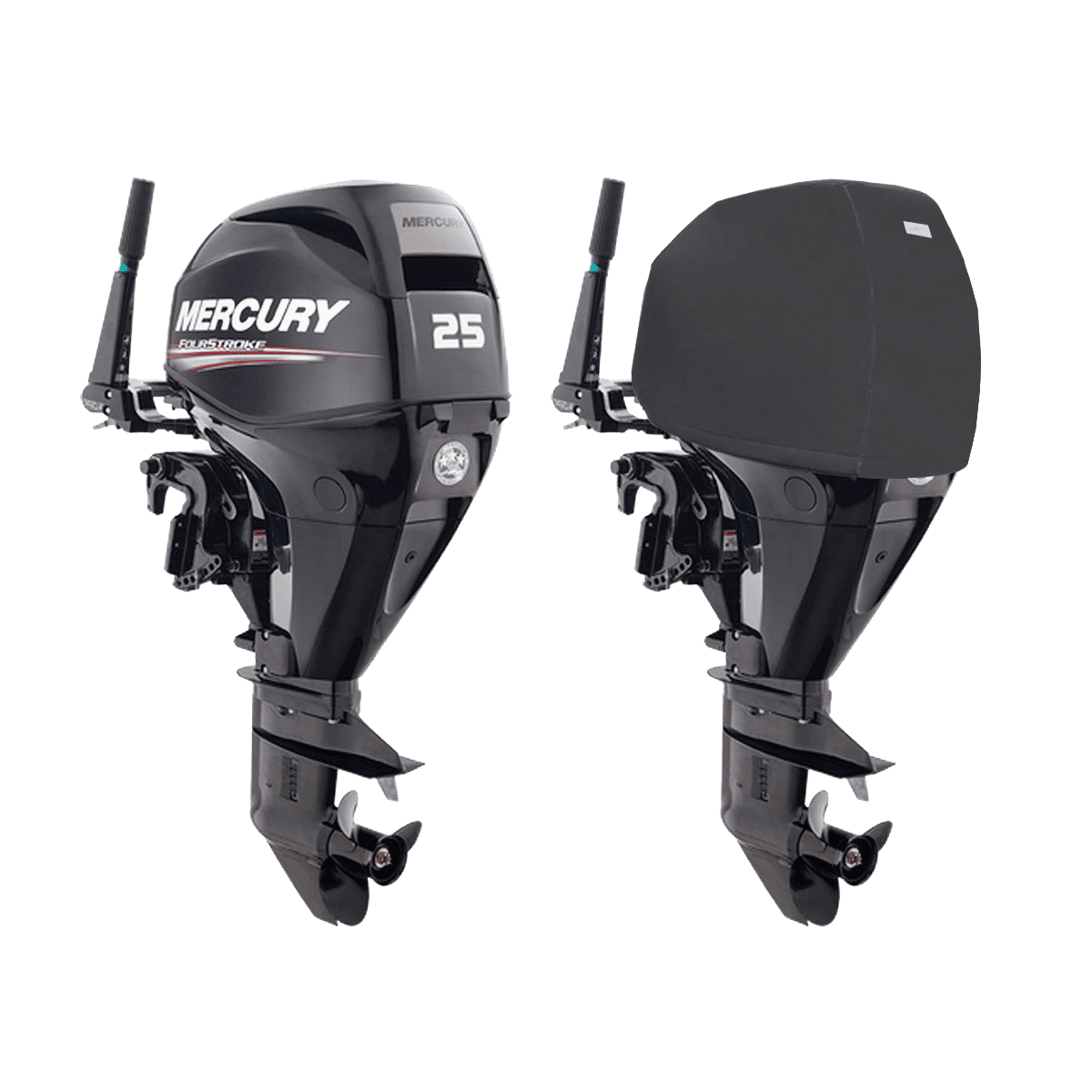 Mercury 4 Stroke 3 Cyl 526Cc 25Hp 30Hp Storage Cover (2007>)