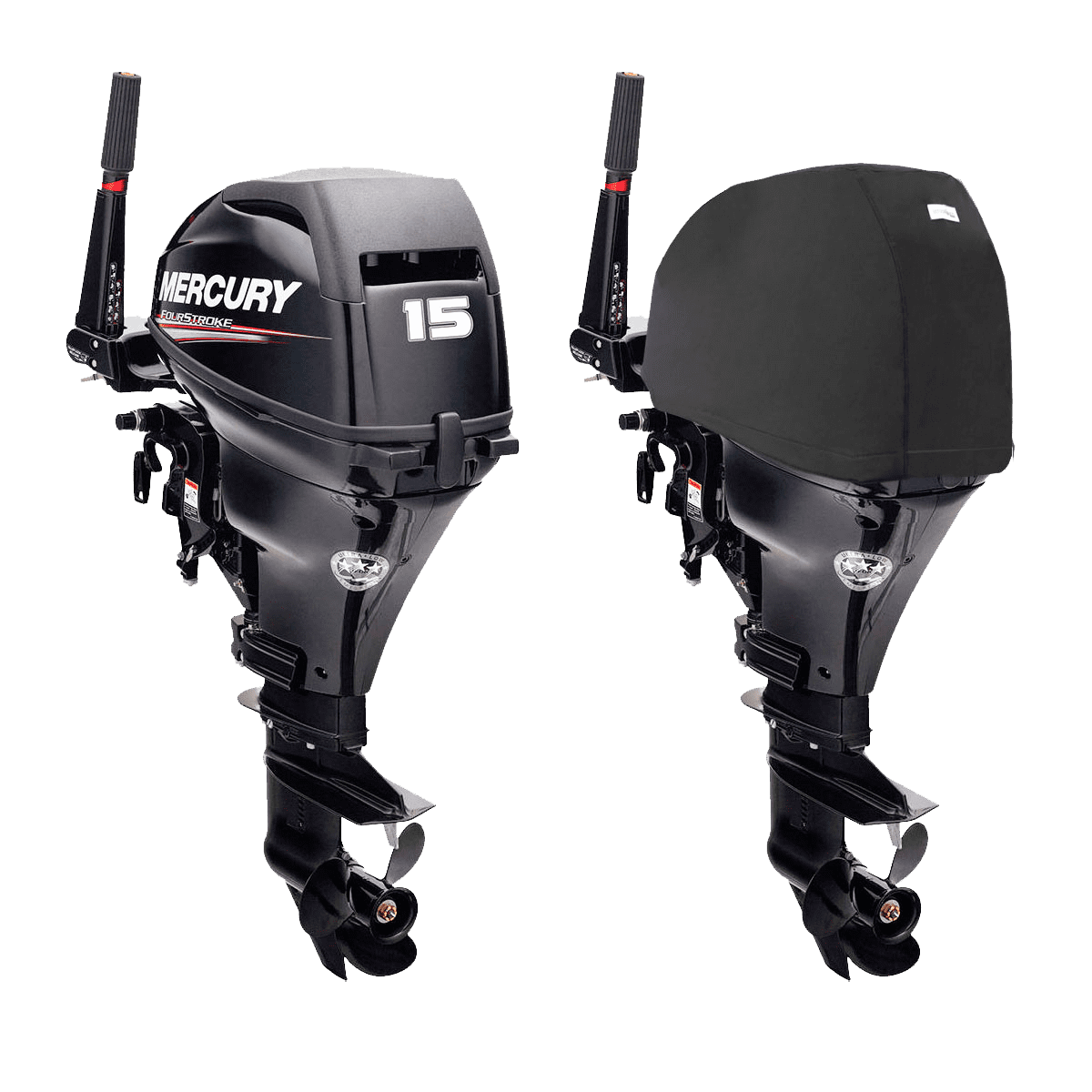 Mercury 4 Stroke 2 Cyl 333Cc 15Hp 20Hp Storage Cover (2018>)