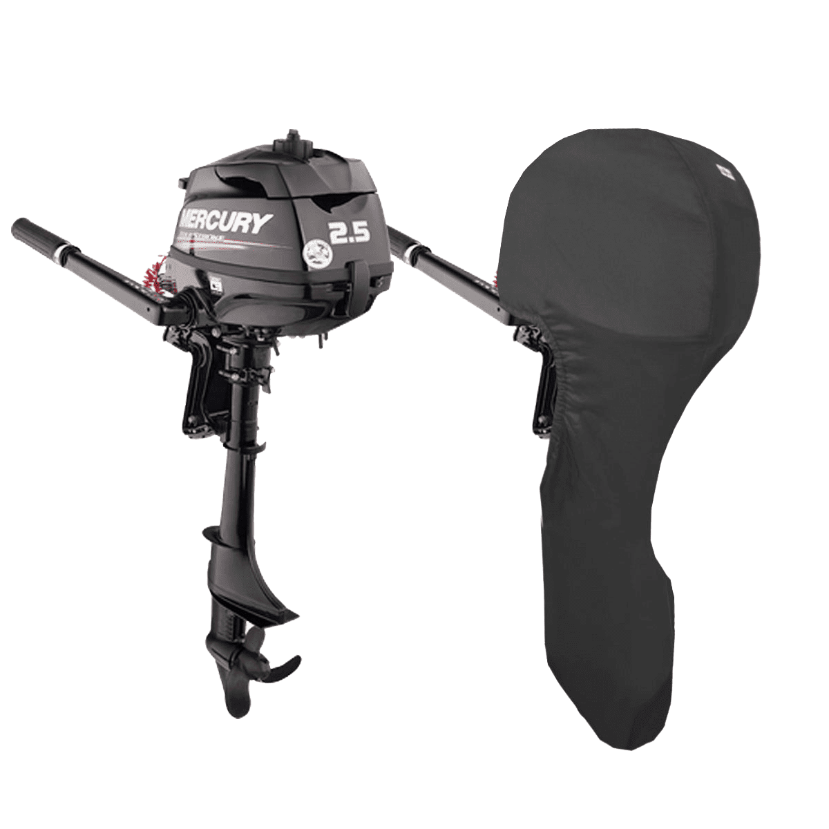 Mercury 4 Stroke 1 Cyl 85Cc 2.5Hp 3.5Hp Full Cover (L)20In/508mm Leg (2007>)