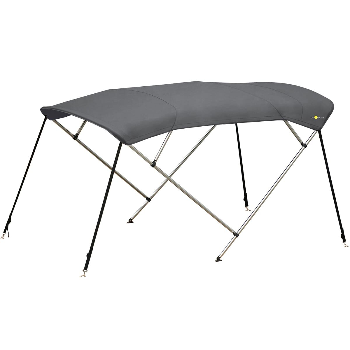 Oceansouth 4 Bow Bimini 1.9 - 2.1m - Dark Grey