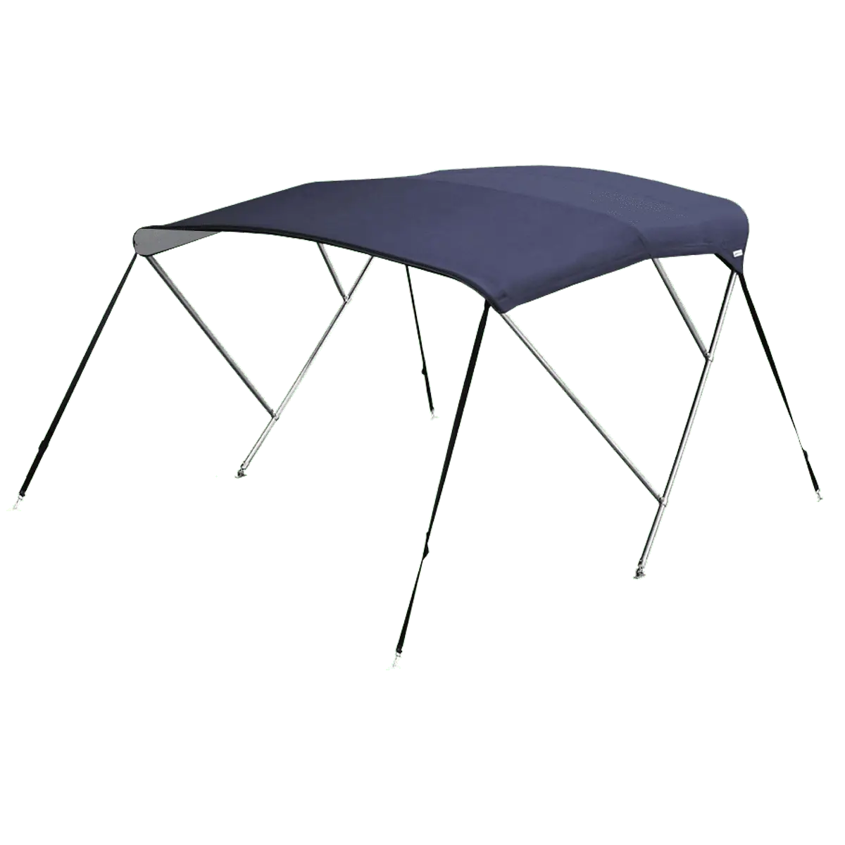 Oceansouth 3 Bow Bimini Stainless Steel 1.9 - 2.1m Blue