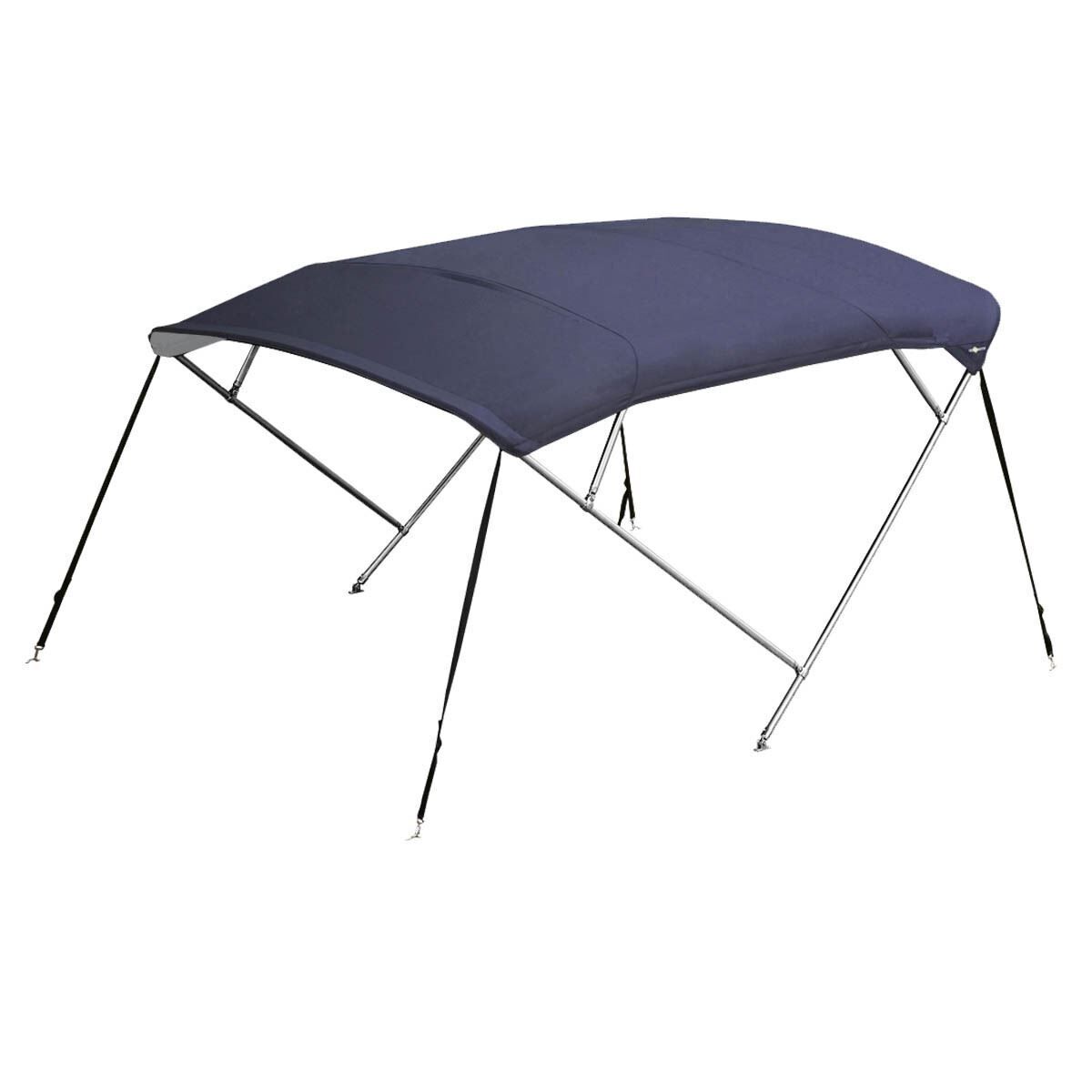 Oceansouth Stainless Steel 4 Bow Bimini Top - 1.7M x 1.9M - Sand