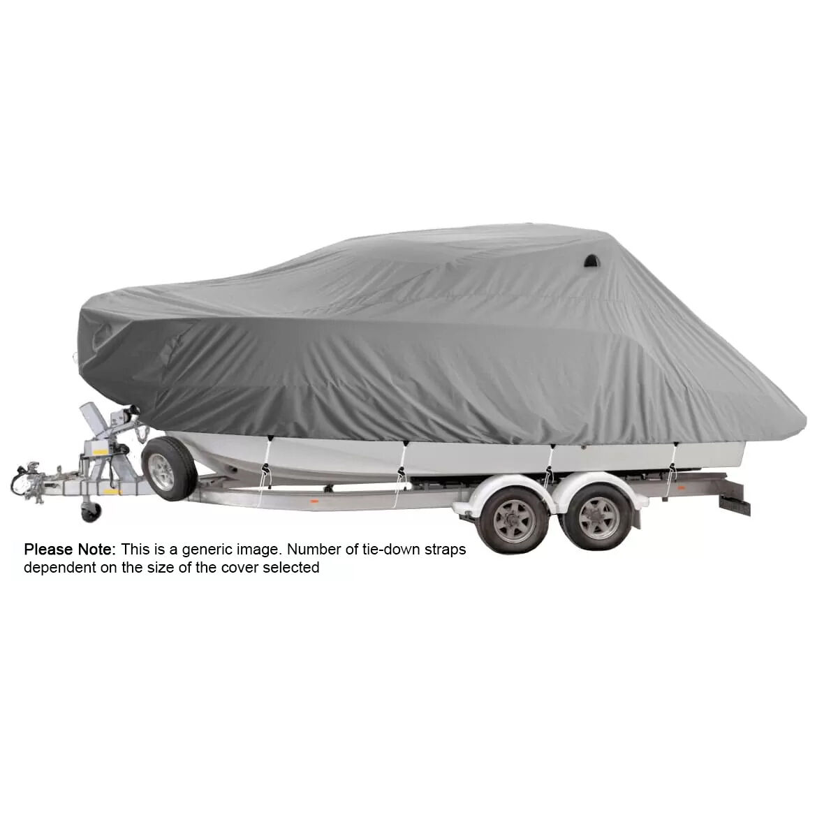 Oceansouth Pilot/Cruiser Boat Cover Grey 6.5M
