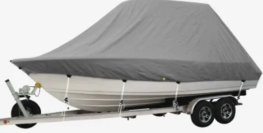 T-Top Boat Cover 6.2m -6.5m, 2.6m Beam