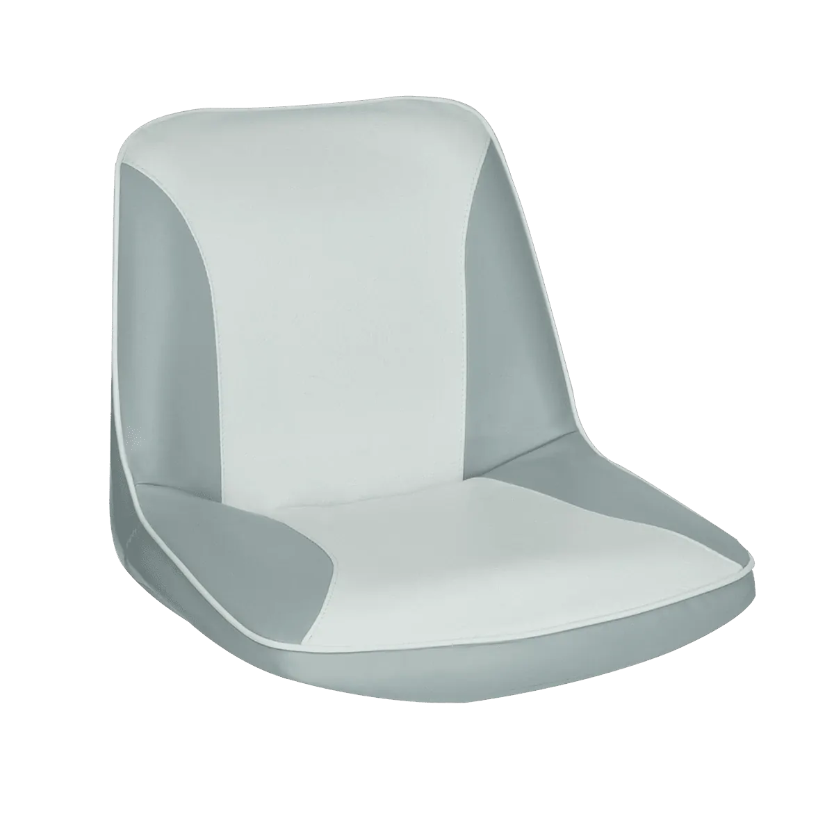 C - Seat Upholstered Grey/White