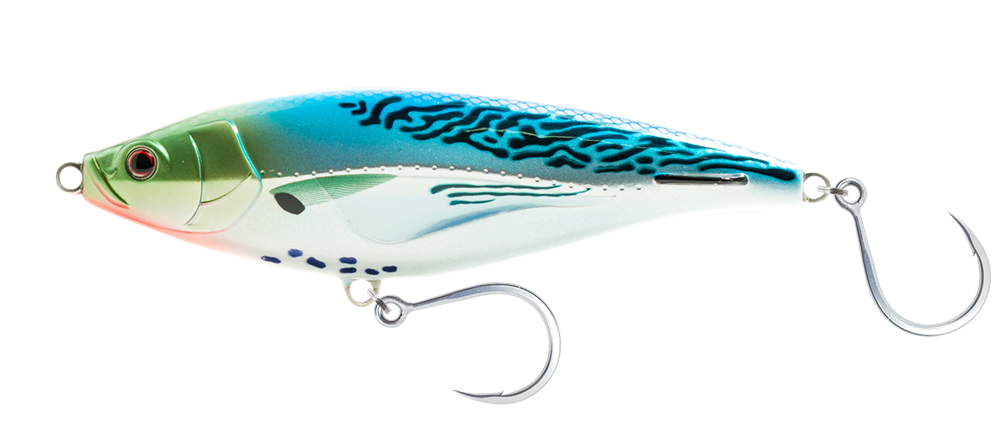 Leurre Nomad Design Madscad – 115mm/42g, Leurre Bâton Longue Coulée, Eau Salée, Plug
